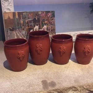 Barbara Taylor Pre Used Clay Wine Cups